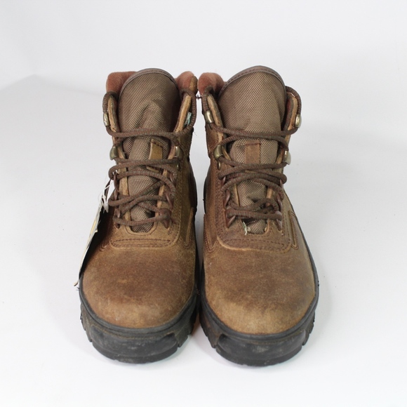 Vtg New Georgia Mens 6.5 M Steel Toe Leather Boots main image 4